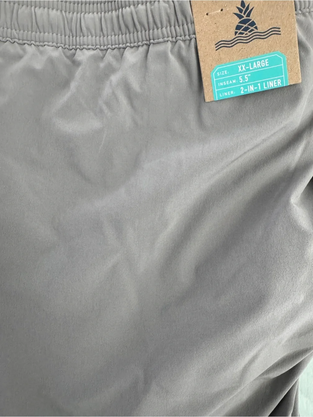 NWT Chubbies Men's The Gray Decembers Ultimate Training Shorts 5.5 In Sz XXL